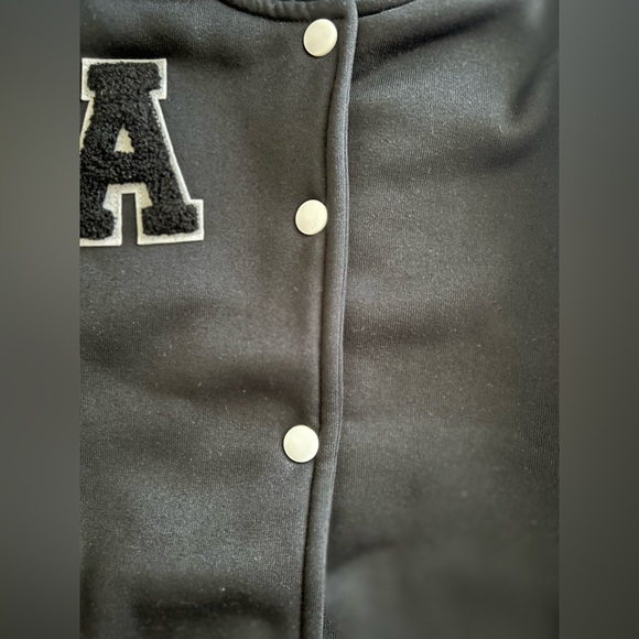 Toddler Boys Letter Patched Varsity Thermal Jacket (NEW without tags in bag) - Picture 5 of 11